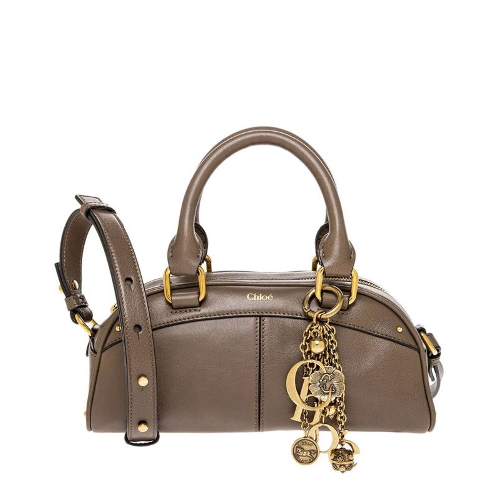 Chloé Small Leather Bowling Bag